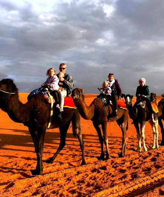 camel desert tours from Casablanca