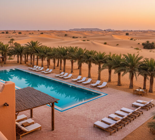 luxury desert hotel