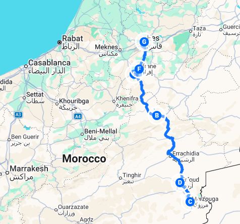 fes to the desert tour