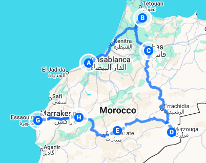 Grand Morocco Tour Casablanca to Marrakech