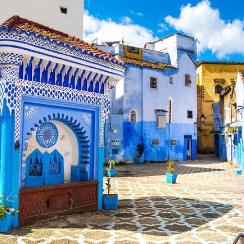 blue city