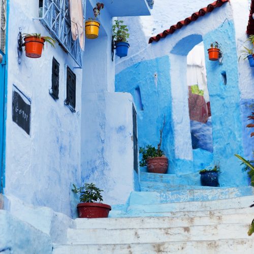 blue city